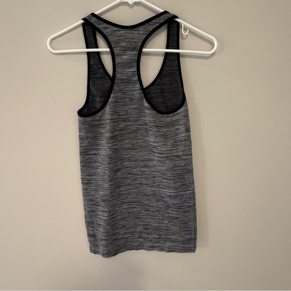 Gray Racerback Tank Top - Picture 2 of 2